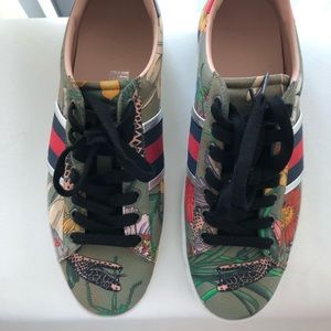 Men's Flora Snake Sneakers